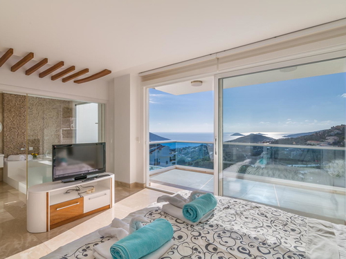  gece  -  Kasım
  | Kalkan Kızıltaş Deniz Manzaralı Lüks Villa: Jakuzili, 8 Kişilik Tatil